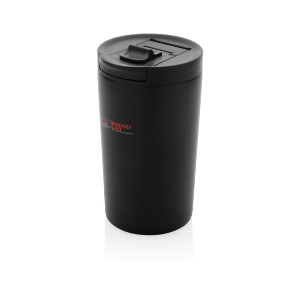 Carica l&#39;immagine nel visualizzatore di Gallery, tazze termiche e bicchieri con tappo personalizzate in acciaio inossidabile riciclato colore nero_nero 121715226 DET09
