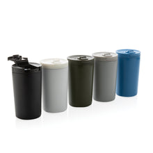Carica l&#39;immagine nel visualizzatore di Gallery, tazze termiche e bicchieri con tappo personalizzate in acciaio inossidabile riciclato colore nero_nero 121715226 DET09

