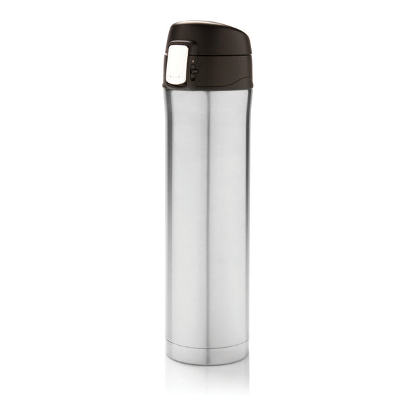 thermos stampati con logo in acciaio inossidabile riciclato colore argento_argento 121715267 VAR05