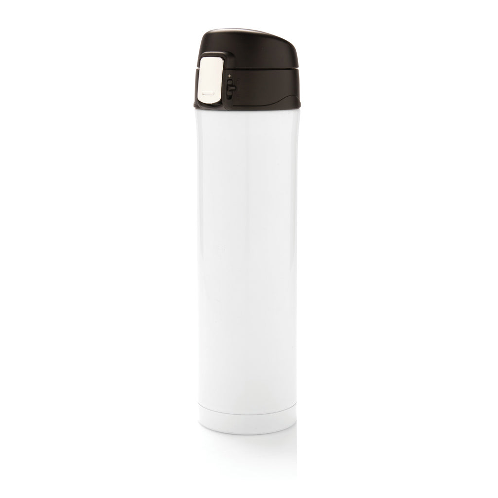 thermos da personalizzare in acciaio inossidabile riciclato colore bianco_bianco 121715267 VAR02