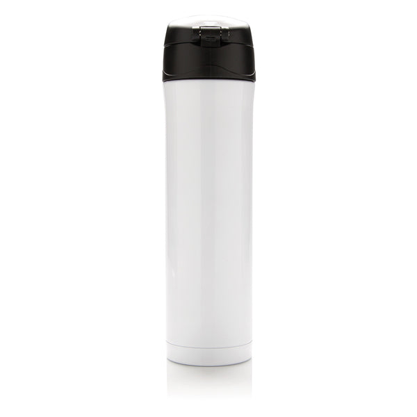 Carica l&#39;immagine nel visualizzatore di Gallery, thermos da personalizzare in acciaio inossidabile riciclato colore bianco_bianco 121715267 DET09

