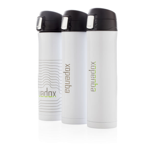 Carica l&#39;immagine nel visualizzatore di Gallery, thermos da personalizzare in acciaio inossidabile riciclato colore bianco_bianco 121715267 DET09
