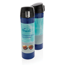 Carica l&#39;immagine nel visualizzatore di Gallery, thermos personalizzati in acciaio inossidabile riciclato colore blu_blu 121715267 DET09
