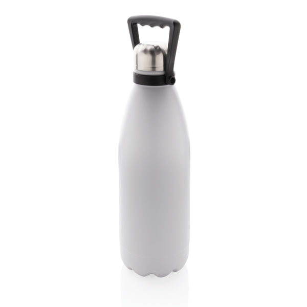 thermos da personalizzare in acciaio inossidabile riciclato colore bianco_bianco 121715268 VAR02