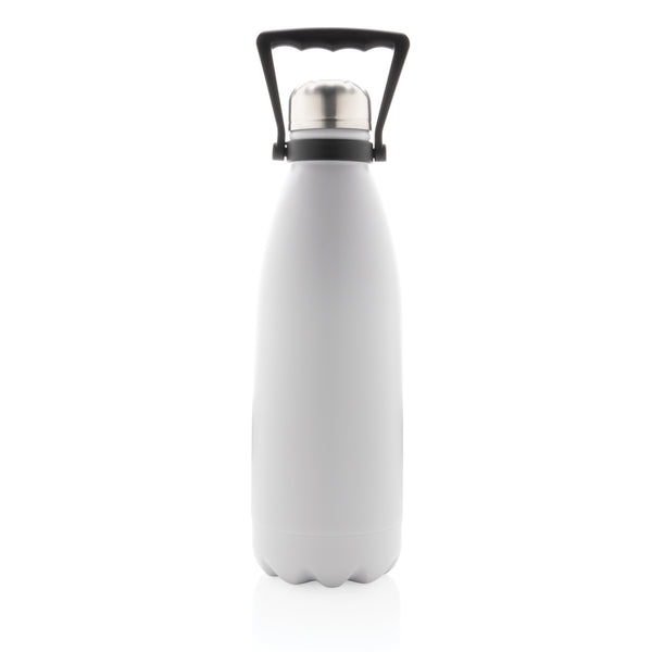Carica l&#39;immagine nel visualizzatore di Gallery, thermos da personalizzare in acciaio inossidabile riciclato colore bianco_bianco 121715268 DET09
