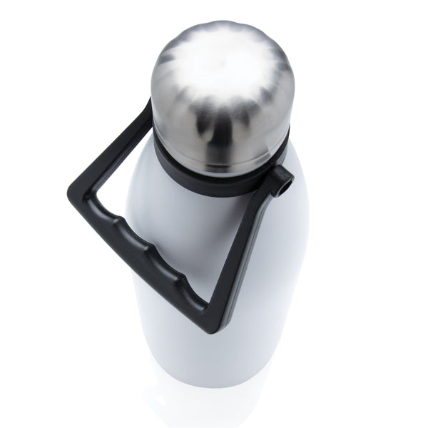Carica l&#39;immagine nel visualizzatore di Gallery, thermos da personalizzare in acciaio inossidabile riciclato colore bianco_bianco 121715268 DET09
