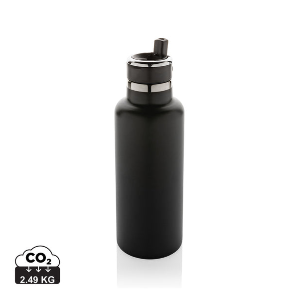Carica l&#39;immagine nel visualizzatore di Gallery, borracce termiche personalizzate in acciaio inossidabile riciclato, pp colore nero_nero 121715272 DET09
