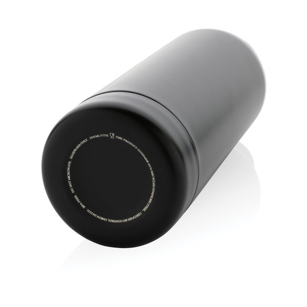 Carica l&#39;immagine nel visualizzatore di Gallery, borracce termiche personalizzate in acciaio inossidabile riciclato colore nero_nero 121715287 DET09
