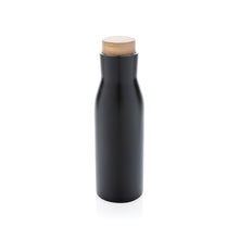 Carica l&#39;immagine nel visualizzatore di Gallery, borracce termiche personalizzate in acciaio inossidabile, bambù colore nero_nero 121715378 DET02
