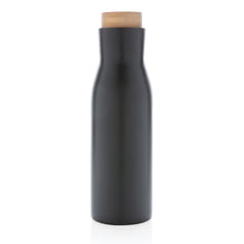 Carica l&#39;immagine nel visualizzatore di Gallery, borracce termiche personalizzate in acciaio inossidabile, bambù colore nero_nero 121715378 DET03
