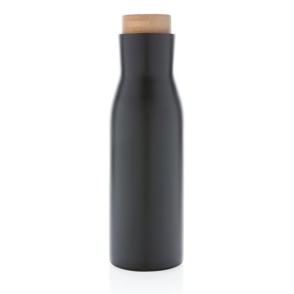 Carica l&#39;immagine nel visualizzatore di Gallery, borracce termiche personalizzate in acciaio inossidabile, bambù colore nero_nero 121715378 DET09
