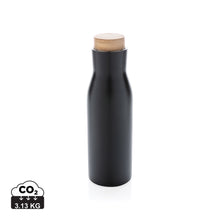 Carica l&#39;immagine nel visualizzatore di Gallery, borracce termiche personalizzate in acciaio inossidabile, bambù colore nero_nero 121715378 DET01

