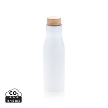 Carica l&#39;immagine nel visualizzatore di Gallery, borracce termiche da personalizzare in acciaio inossidabile, bambù colore bianco_bianco 121715378 DET01
