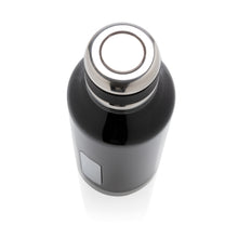 Carica l&#39;immagine nel visualizzatore di Gallery, borracce termiche personalizzate in acciaio inossidabile, silicone colore nero_nero 121715384 DET05
