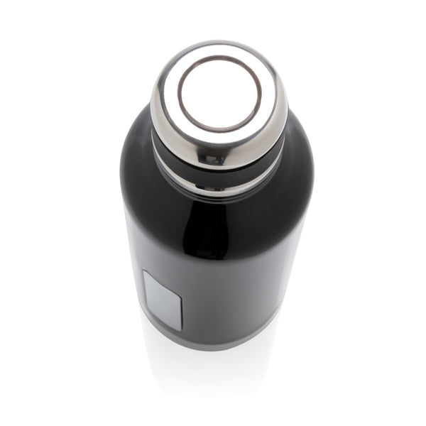 Carica l&#39;immagine nel visualizzatore di Gallery, borracce termiche personalizzate in acciaio inossidabile, silicone colore nero_nero 121715384 DET09

