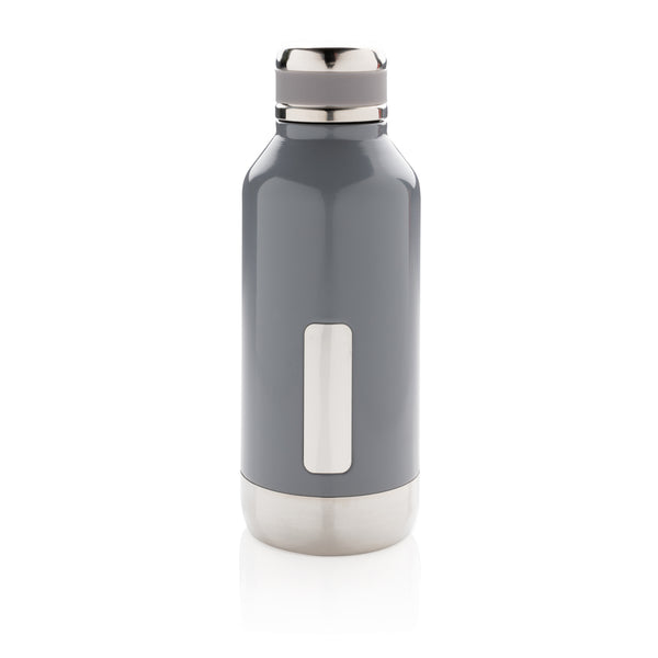Carica l&#39;immagine nel visualizzatore di Gallery, borracce termiche personalizzate in acciaio inossidabile, silicone colore grigio_grigio 121715384 DET09
