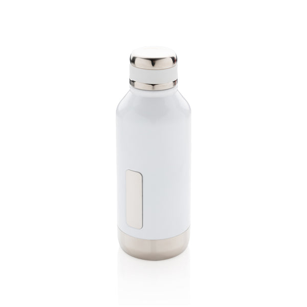 borracce termiche da personalizzare in acciaio inossidabile, silicone colore bianco_bianco 121715384 VAR03
