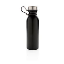 Carica l&#39;immagine nel visualizzatore di Gallery, borracce termiche personalizzate in acciaio inossidabile, silicone colore nero_nero 121715388 DET03
