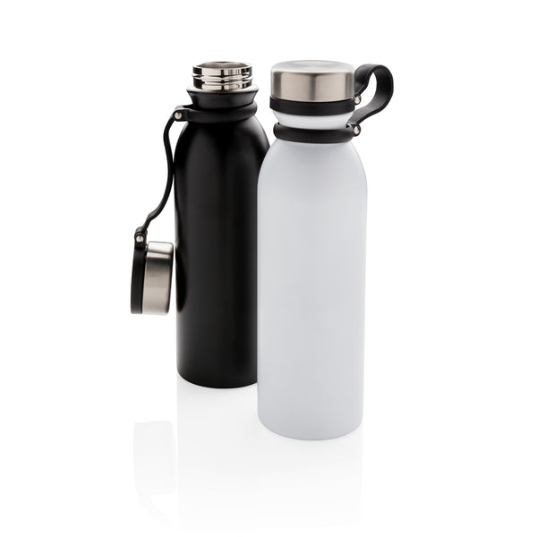 Carica l&#39;immagine nel visualizzatore di Gallery, borracce termiche personalizzate in acciaio inossidabile, silicone colore nero_nero 121715388 DET08
