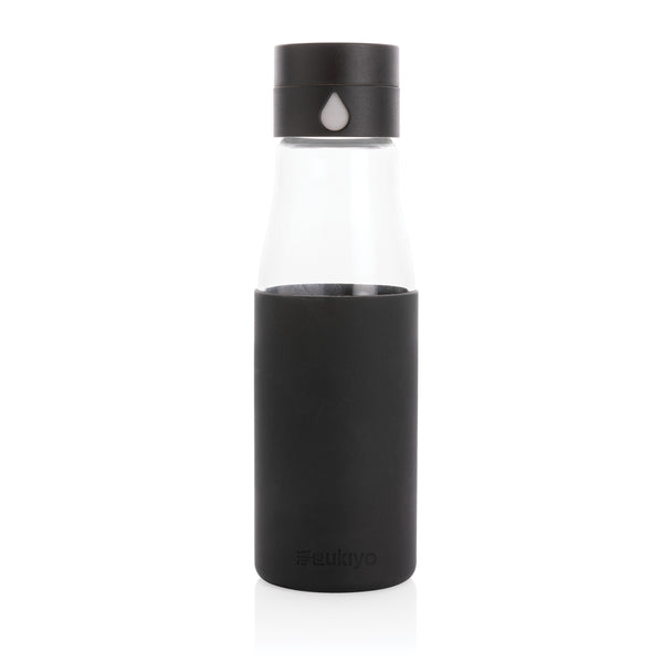 Carica l&#39;immagine nel visualizzatore di Gallery, borracce personalizzate in vetro, silicone colore nero_nero 121715389 DET09
