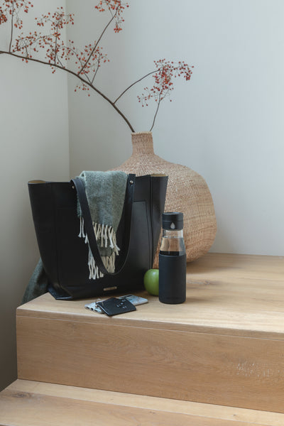 Carica l&#39;immagine nel visualizzatore di Gallery, borracce personalizzate in vetro, silicone colore nero_nero 121715389 DET09
