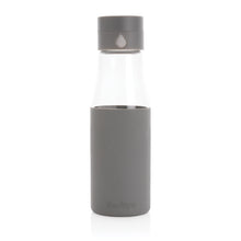 Carica l&#39;immagine nel visualizzatore di Gallery, bottiglie personalizzate in vetro, silicone colore grigio_grigio 121715389 DET03
