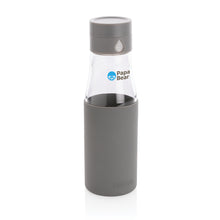 Carica l&#39;immagine nel visualizzatore di Gallery, bottiglie personalizzate in vetro, silicone colore grigio_grigio 121715389 DET06
