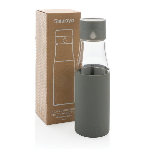 Carica l&#39;immagine nel visualizzatore di Gallery, bottiglie personalizzate in vetro, silicone colore grigio_grigio 121715389 DET09
