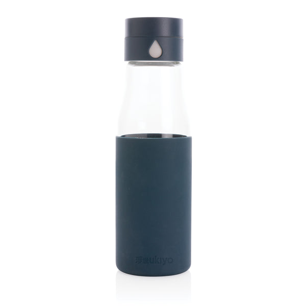 Carica l&#39;immagine nel visualizzatore di Gallery, borracce personalizzate in vetro, silicone colore blu_blu 121715389 DET09
