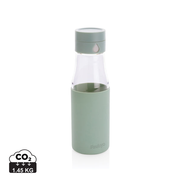 Carica l&#39;immagine nel visualizzatore di Gallery, borracce personalizzate in vetro, silicone colore verde_verde 121715389 DET09
