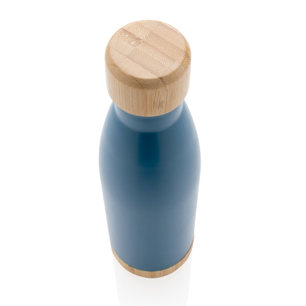 Carica l&#39;immagine nel visualizzatore di Gallery, borracce termiche personalizzate in acciaio inossidabile, bambù colore blu_blu 121715396 DET09
