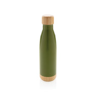 borracce termiche personalizzate in acciaio inossidabile, bambù colore verde_verde 121715396 VAR04