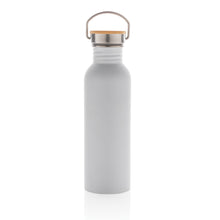 Carica l&#39;immagine nel visualizzatore di Gallery, borracce da personalizzare in acciaio inossidabile, bambù colore bianco_bianco 121715400 DET03
