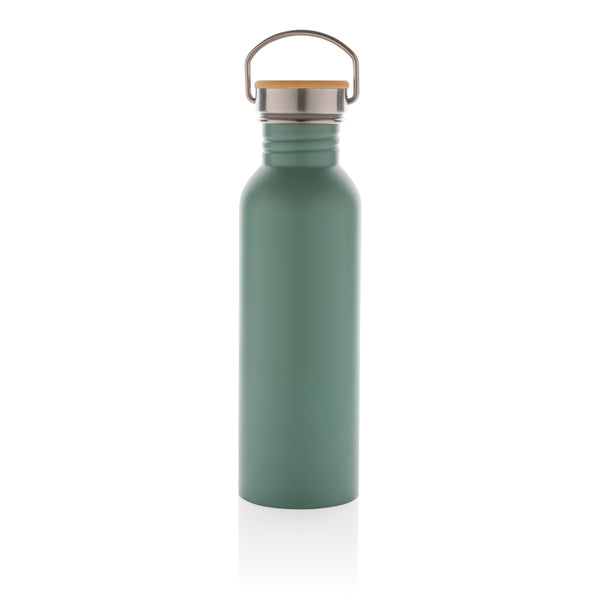 Carica l&#39;immagine nel visualizzatore di Gallery, borracce personalizzate in acciaio inossidabile, bambù colore verde_verde 121715400 DET09
