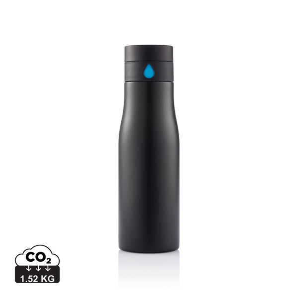 Carica l&#39;immagine nel visualizzatore di Gallery, borracce personalizzate in acciaio inossidabile, abs colore nero_nero 121715405 DET09
