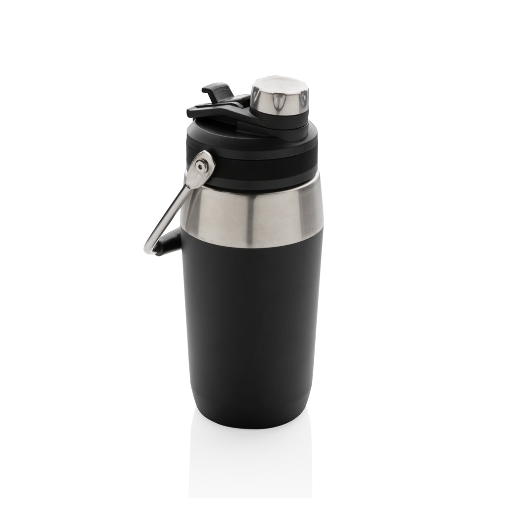 thermos personalizzati in acciaio inossidabile, pp colore nero_nero 121715414 VAR01