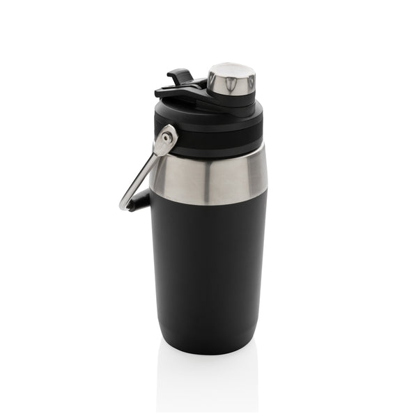 thermos personalizzati in acciaio inossidabile, pp colore nero_nero 121715414 VAR01