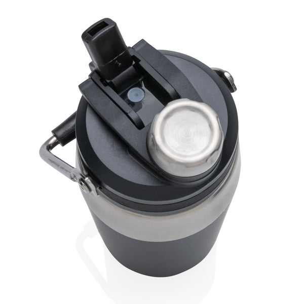 Carica l&#39;immagine nel visualizzatore di Gallery, thermos personalizzati in acciaio inossidabile, pp colore nero_nero 121715414 DET09
