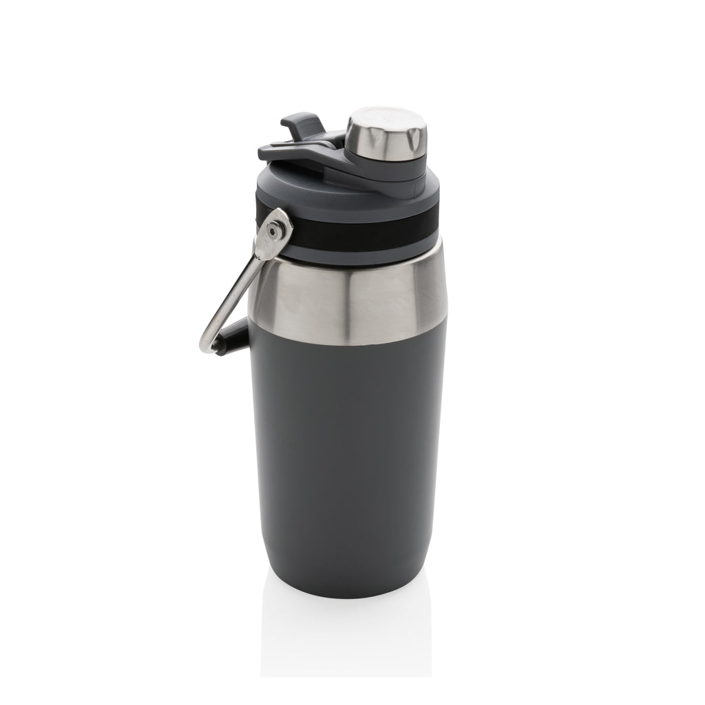thermos da personalizzare in acciaio inossidabile, pp colore carbon-fossile_grigio 121715414 VAR02