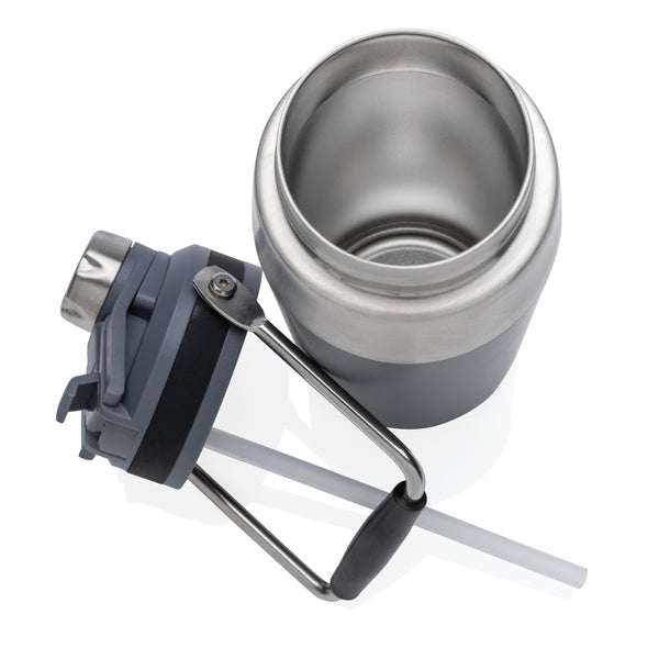 Carica l&#39;immagine nel visualizzatore di Gallery, thermos da personalizzare in acciaio inossidabile, pp colore carbon-fossile_grigio 121715414 DET09
