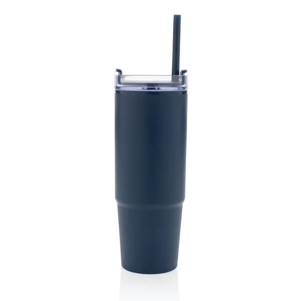 Carica l&#39;immagine nel visualizzatore di Gallery, tazze termiche e bicchieri con tappo personalizzate in polipropilene riciclato, as colore blu-navy_blu 121715427 DET09
