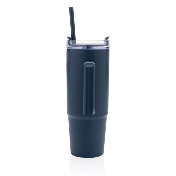 Carica l&#39;immagine nel visualizzatore di Gallery, tazze termiche e bicchieri con tappo personalizzate in polipropilene riciclato, as colore blu-navy_blu 121715427 DET09
