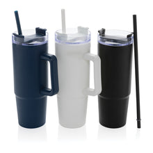 Carica l&#39;immagine nel visualizzatore di Gallery, tazze termiche e bicchieri con tappo personalizzate in polipropilene riciclato, as colore blu-navy_blu 121715427 DET08
