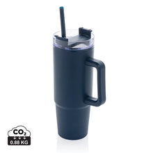 Carica l&#39;immagine nel visualizzatore di Gallery, tazze termiche e bicchieri con tappo personalizzate in polipropilene riciclato, as colore blu-navy_blu 121715427 DET01
