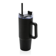 tazze termiche e bicchieri con tappo personalizzate in polipropilene riciclato, as colore nero_nero 121715427 VAR01
