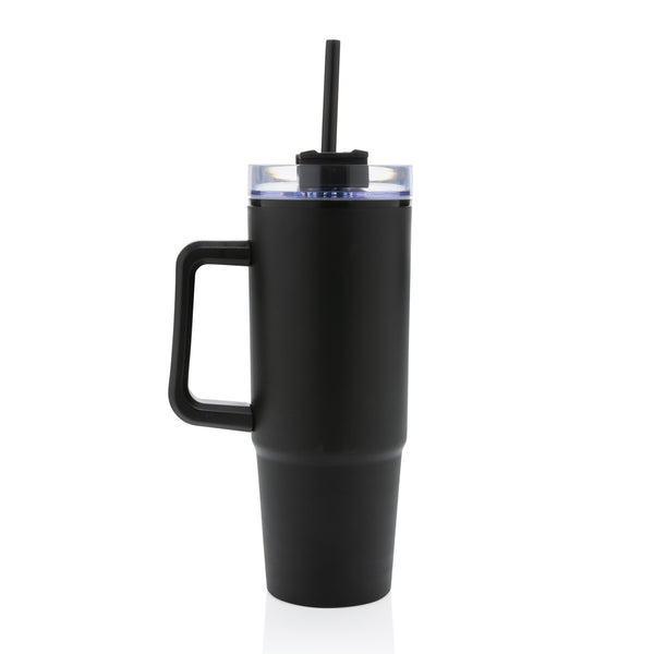 Carica l&#39;immagine nel visualizzatore di Gallery, tazze termiche e bicchieri con tappo personalizzate in polipropilene riciclato, as colore nero_nero 121715427 DET09
