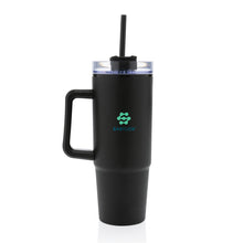 Carica l&#39;immagine nel visualizzatore di Gallery, tazze termiche e bicchieri con tappo personalizzate in polipropilene riciclato, as colore nero_nero 121715427 DET07
