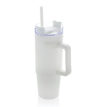 Carica l&#39;immagine nel visualizzatore di Gallery, tazze termiche e bicchieri con tappo da personalizzare in polipropilene riciclato, as colore bianco_bianco 121715427 VAR02
