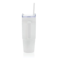 Carica l&#39;immagine nel visualizzatore di Gallery, tazze termiche e bicchieri con tappo da personalizzare in polipropilene riciclato, as colore bianco_bianco 121715427 DET06
