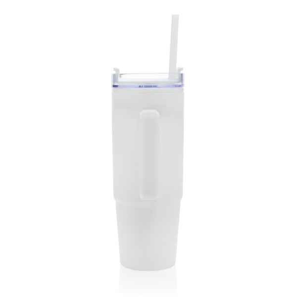 Carica l&#39;immagine nel visualizzatore di Gallery, tazze termiche e bicchieri con tappo da personalizzare in polipropilene riciclato, as colore bianco_bianco 121715427 DET09
